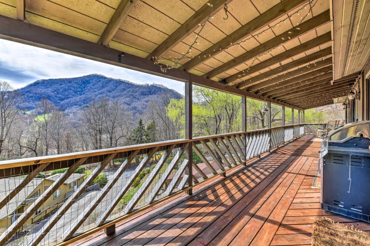 Best Location - Maggie Valley Cabin With Hot Tub! Экстерьер фото
